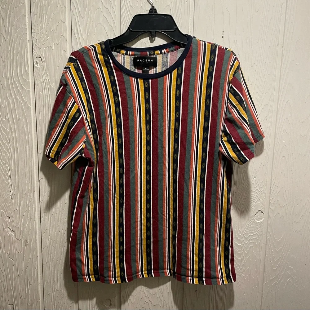 Pacsun Striped T Shirt - Picture 1 of 5